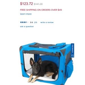Huge dog crate